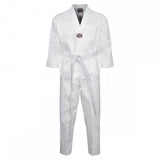 Korean Ultimate Taekwondo Uniform: White V-Neck - Clearance