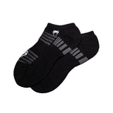 Venum Vector No-Show Socks 3 Pack - ( Large Size ) - Black/Grey