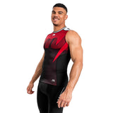 Venum Adrenaline MMA Sleeveless Rashguard - Red