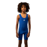 Venum Challenger Kids Wrestling Singlet - Blue