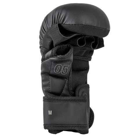 Venum MMA Impact Evo 7oz Sparring Gloves - Black/Black