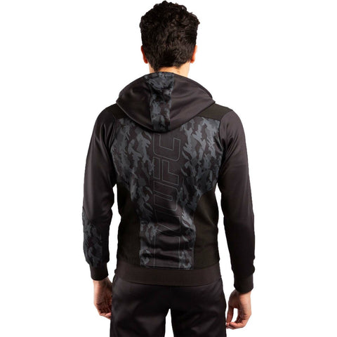 Venum x UFC Authentic Fight Week Polyester Hoodie - Black