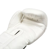 Boxing Pro Series White Flames Gloves- CLEARANCE