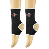 Playwell Muay Thai Childrens  Elasticated Ankle Support - Black