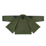 PMA Kids Elite Pearl Weave Jiu Jitsu Gi - Military Green