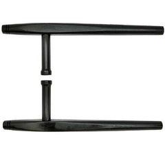 Tonfa Black Oak Wood 18"  - PRE ORDER