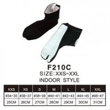 Ninja Indoor Tabi Socks: Black - Canvas Sole