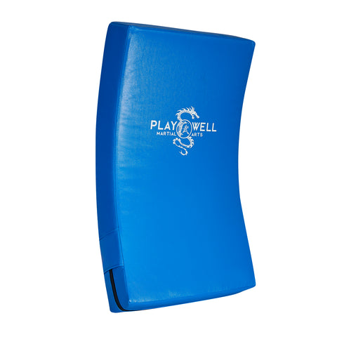 Deluxe Vinyl  Blue Curved Shield - Large - PRE ORDER