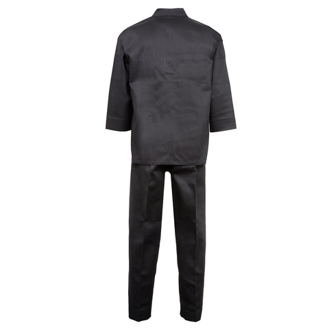 Elite Black V neck Pull Over Diamond Uniform - Adults
