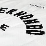 Korean Ultimate Taekwondo Uniform: White V-Neck: Children's