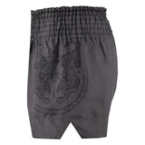 Twin Tiger Satin Muay Thai Competition Fight Shorts  - Grey