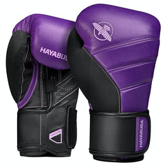 Hayabusa T3 Boxing Gloves - Black/Purple