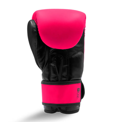 Ringside Junior Synthetic Leather Boxing Gloves - Pink