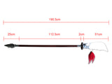 Wushu Kwan Dao Long Pole ( Flexible Blade ) - 1.9M