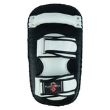 Playwell Elite Deluxe " Logos" Leather Curved Thai Pad  - Pair
