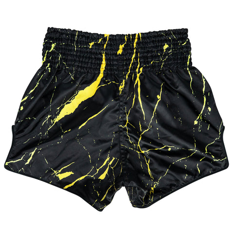 Fairtex  Muay Thai Fight Shorts Black - Marble