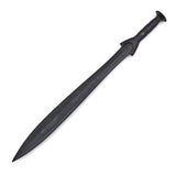 Black Polypropylene Full Contact Celtic  Leaf Short Sword