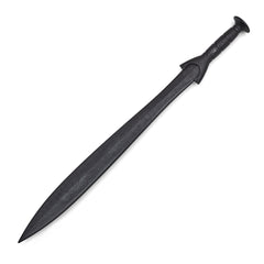 Black Polypropylene Full Contact Celtic  Leaf Short Sword