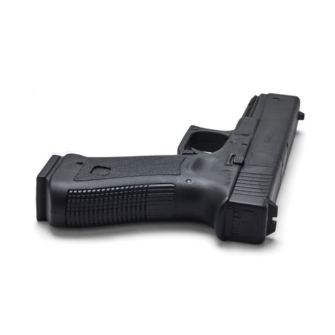 Realistic TP Rubber Glock Hand Gun W/ Removable Magazine - E404A