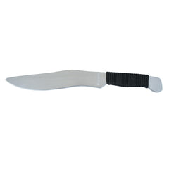 Metal Blunt Roped Grip Long Training Machete : No 5
