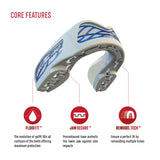 SAFEJAWZ Nitro Series Self Fit Mouthguards - White