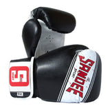 Sandee Sport Muay Thai Boxing Gloves - Black