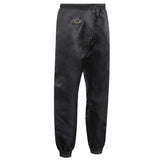 Kung Fu Trousers: Black Satin - PRE ORDER