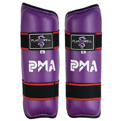 Semi Contact Elite Kickboxing Shin Guards  -  Purple