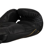 Venum Serpenti Boxing Gloves - Black/Silver/Gold