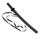 Black Polypropylene Wakizashi ( Shoto ) W/ Scabbard