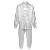 Tai Chi / Kung Fu Silk Uniform - White