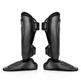 Fairtex SP9 Ultra Ergo Muay Thai Shin Pads  - Black
