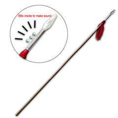 Wushu Waxwood Single Spear head Stick (With Ball Bearings) - 78"