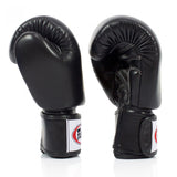 Fairtex BGV19 Deluxe Tight Fit Sparring Gloves - Black